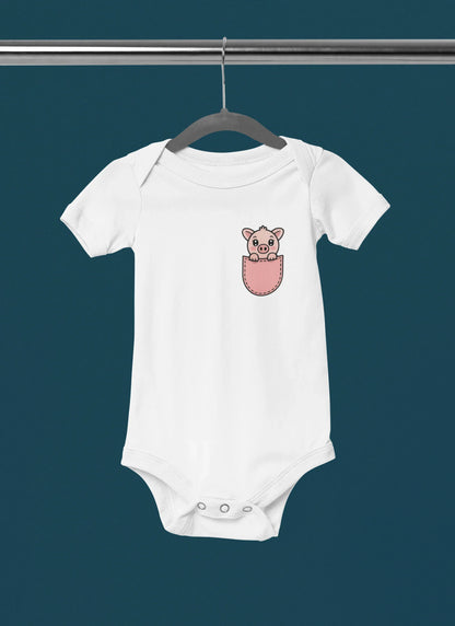 Pocketful of Farm Friends Baby Onesies - kustomizables