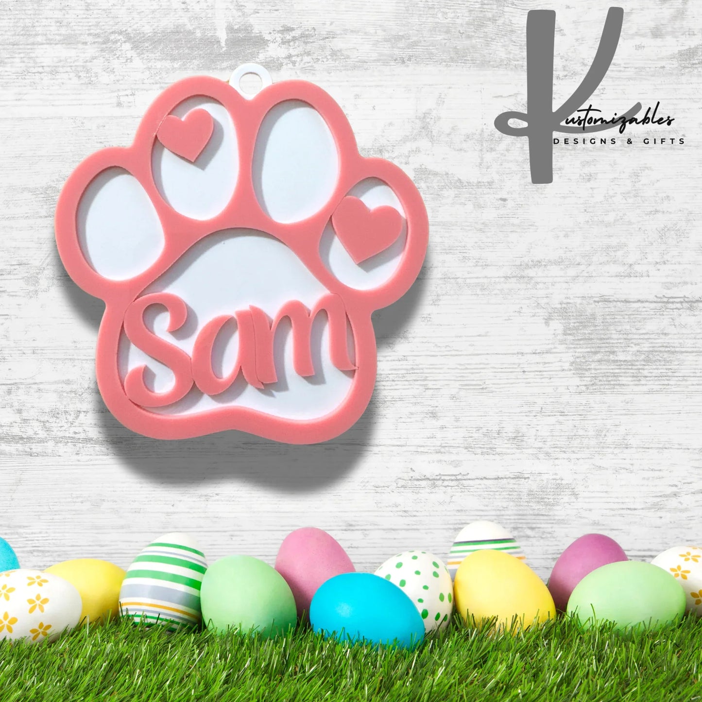 Pet Paws Ornament – A Tribute to Beloved Pets - kustomizables