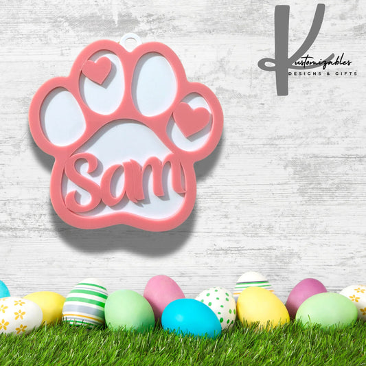 Pet Paws Ornament – A Tribute to Beloved Pets - kustomizables