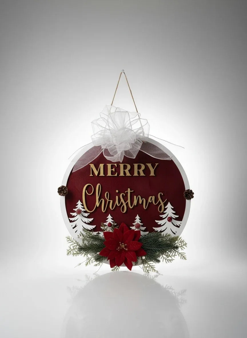Merry Christmas Welcome Sign - kustomizables