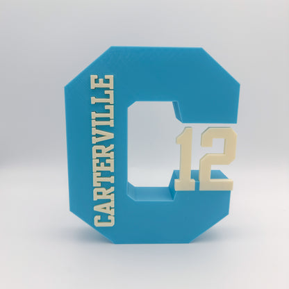 Sports Jersey | 3D Print Initial Name Sign