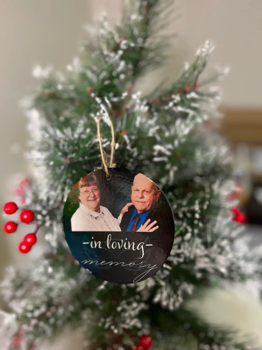 Customizable Memory Photo Ornaments - kustomizables