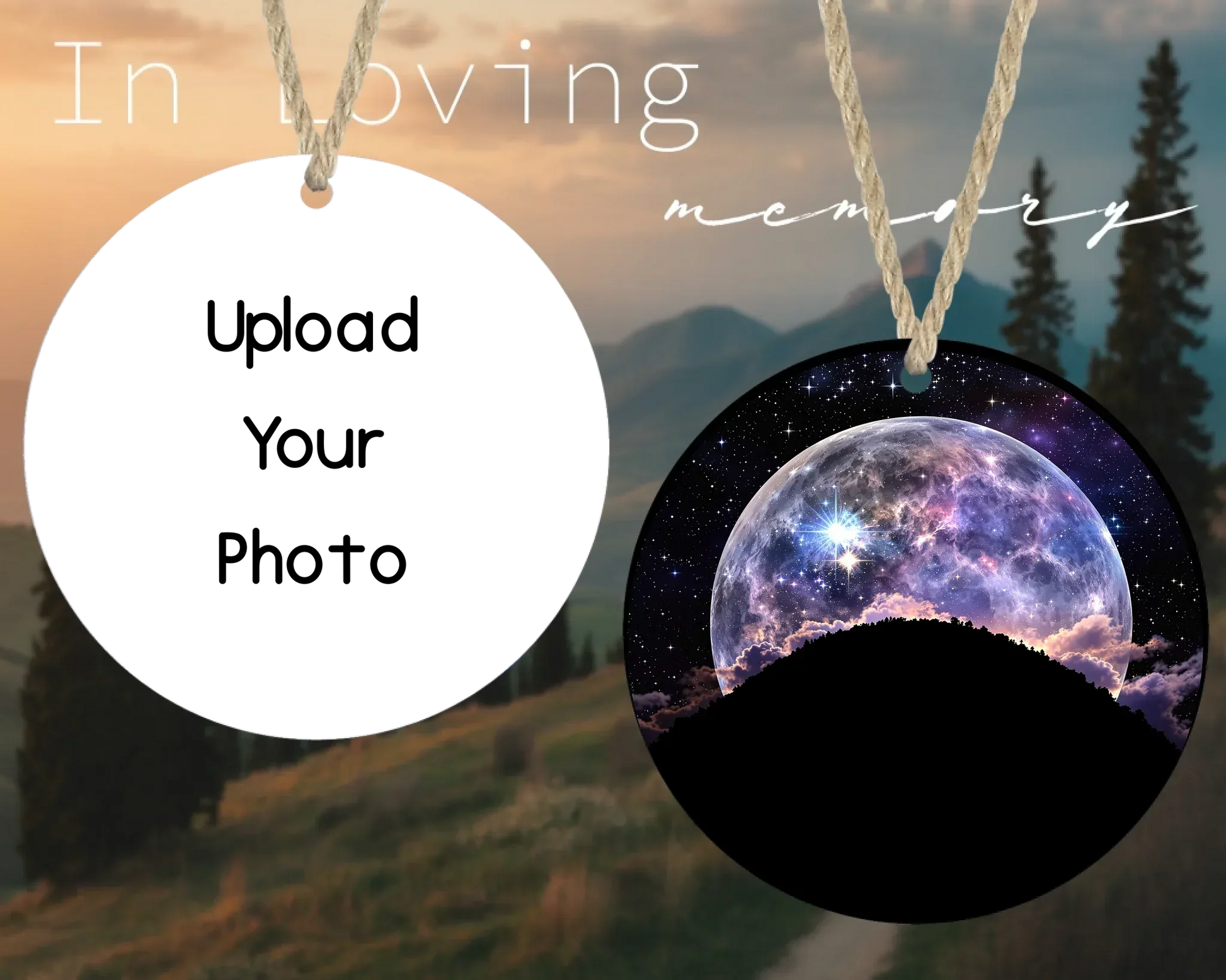 Customizable Memory Photo Ornaments - kustomizables