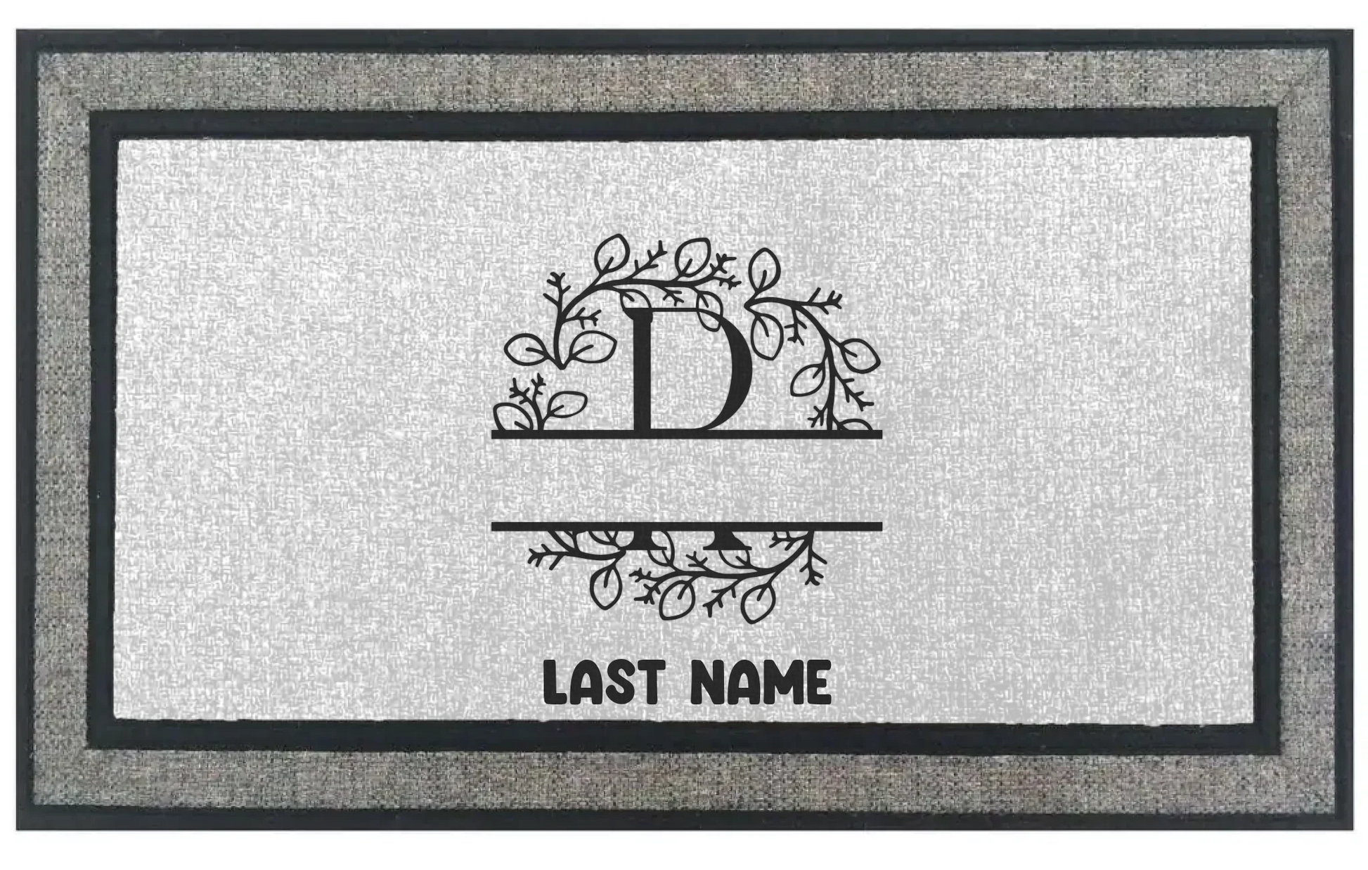 Monogram Doormat 30x18 - kustomizables