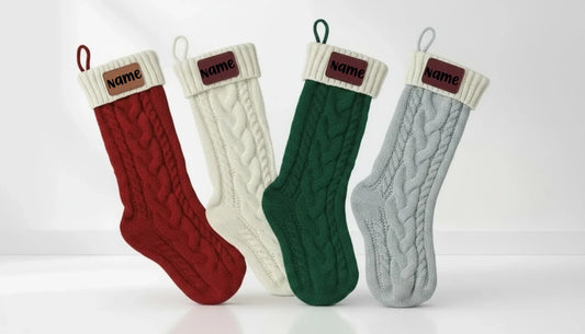 Christmas Stocking - Knit - kustomizables