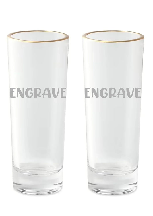 Set of 2 - 2oz Shot Glass - kustomizables