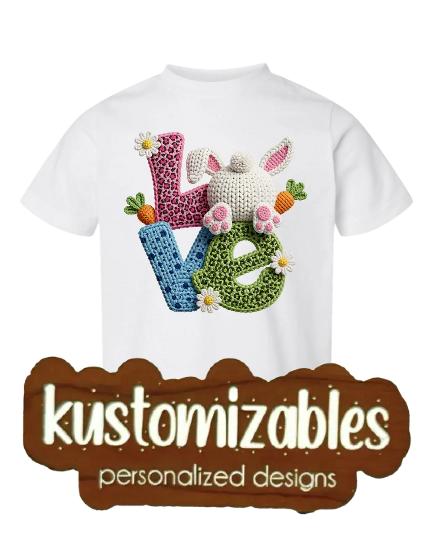 Easter Toddler Tee - DTF - kustomizables