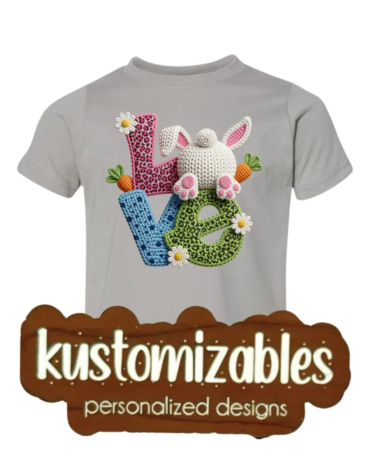Easter Toddler Tee - DTF - kustomizables
