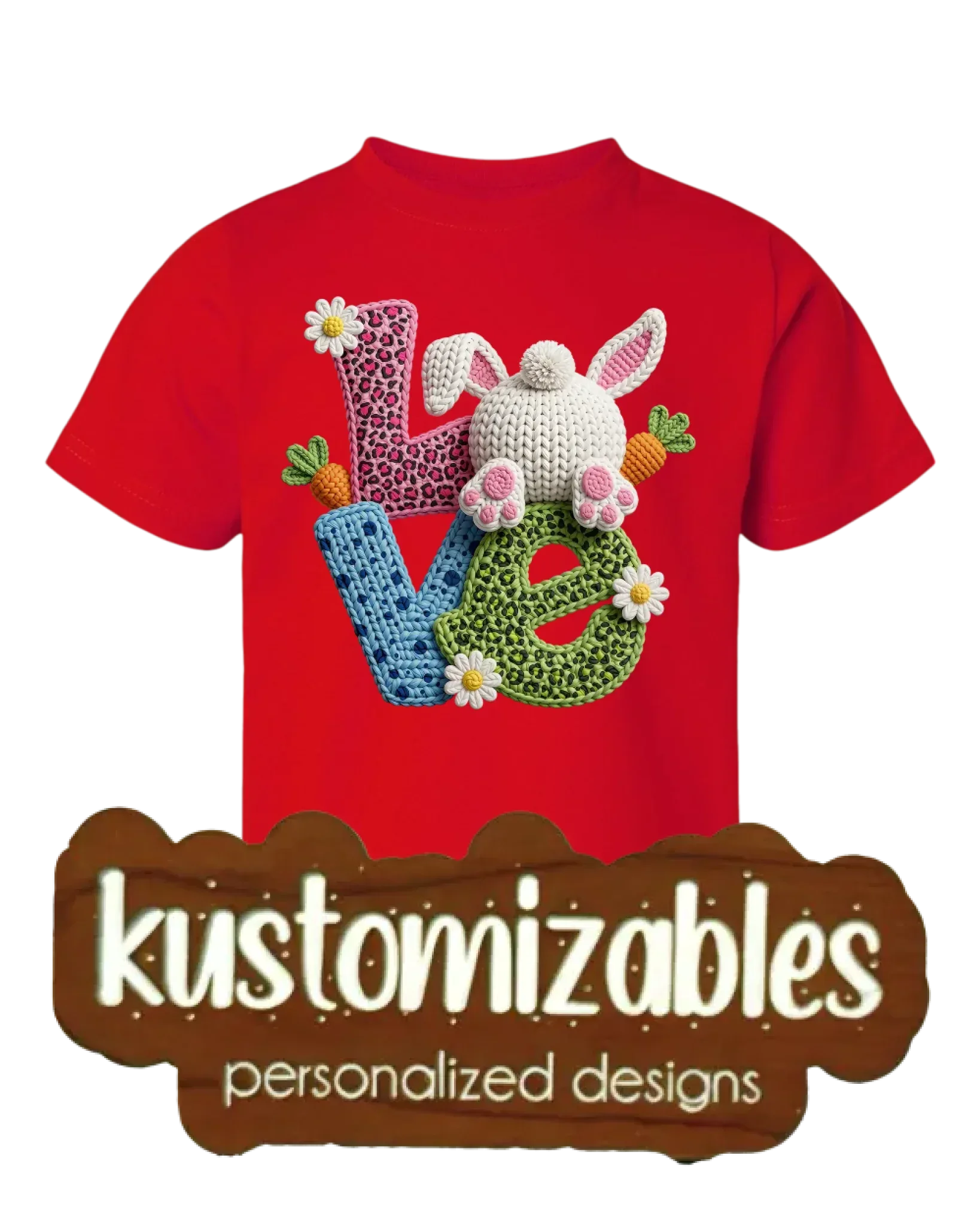 Easter Toddler Tee - DTF - kustomizables
