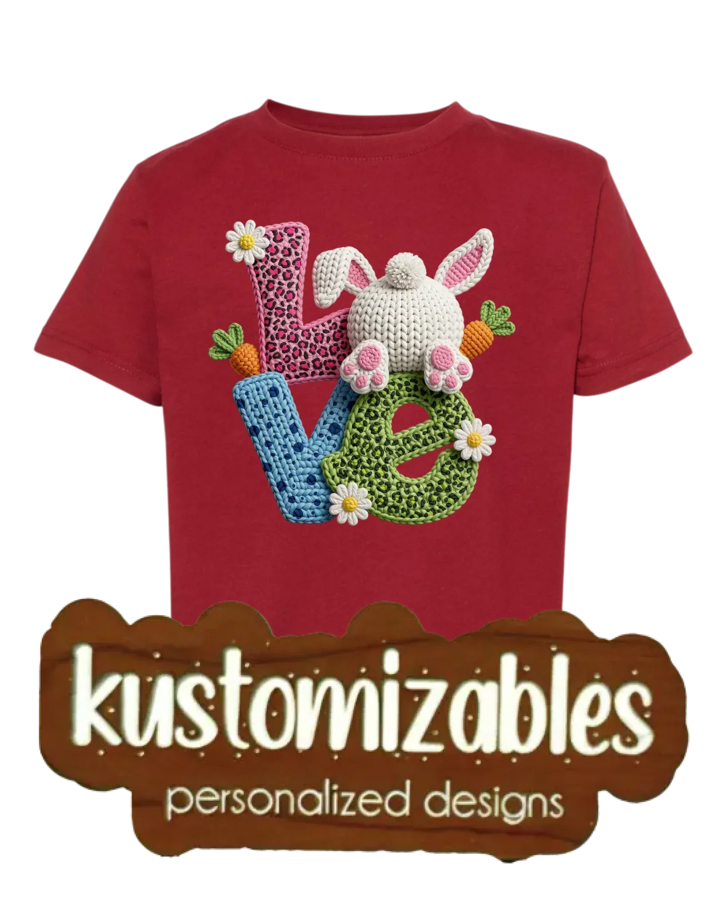 Easter Toddler Tee - DTF - kustomizables