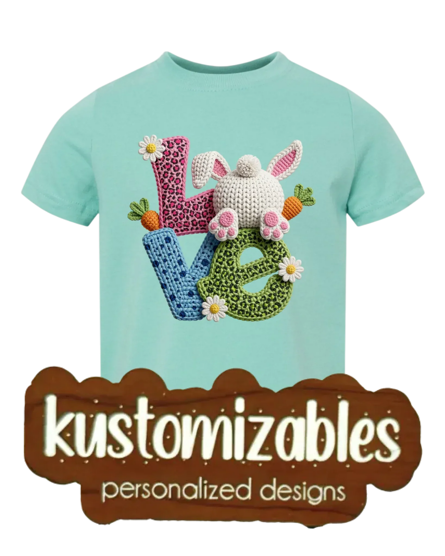 Easter Toddler Tee - DTF - kustomizables