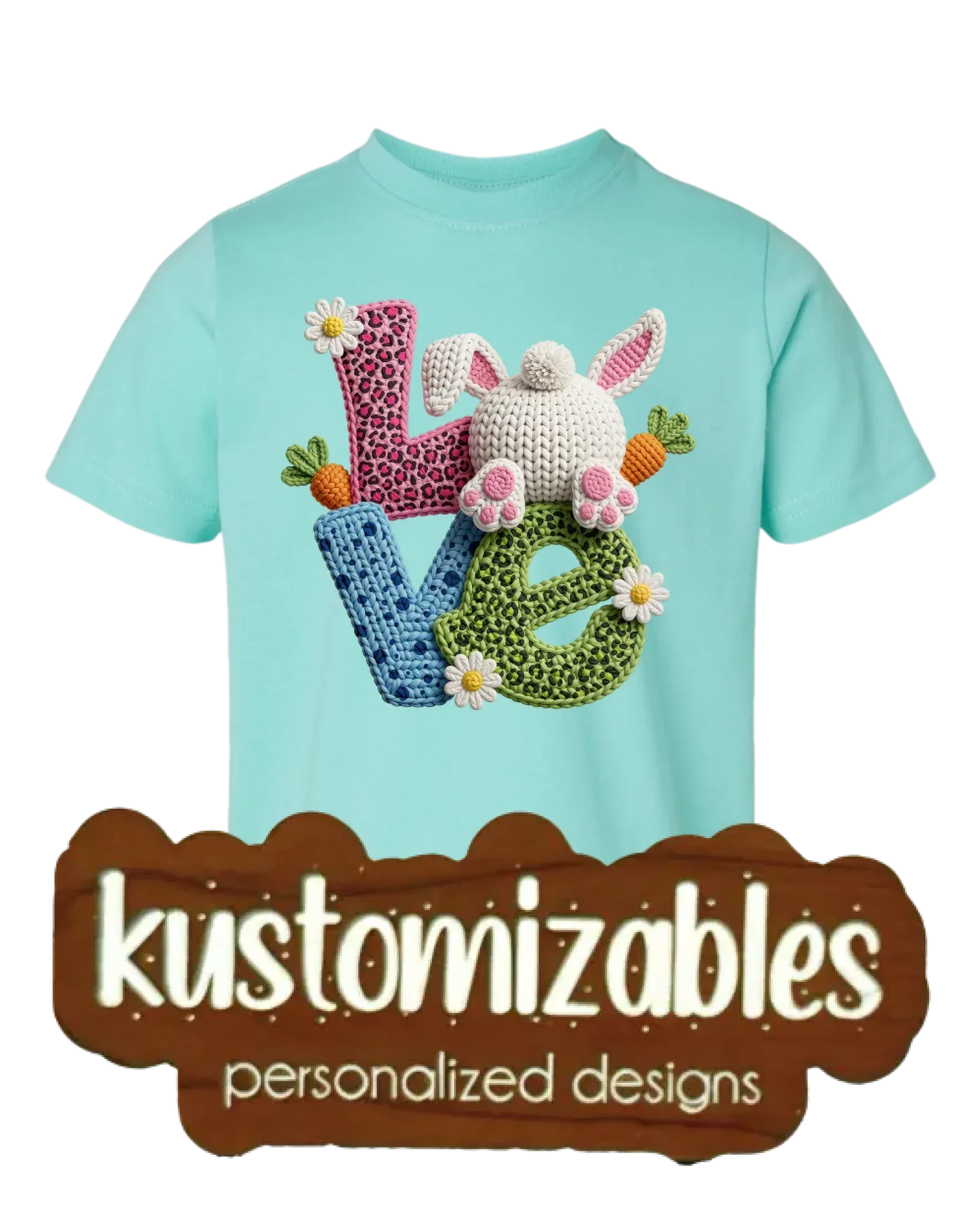Easter Toddler Tee - DTF - kustomizables