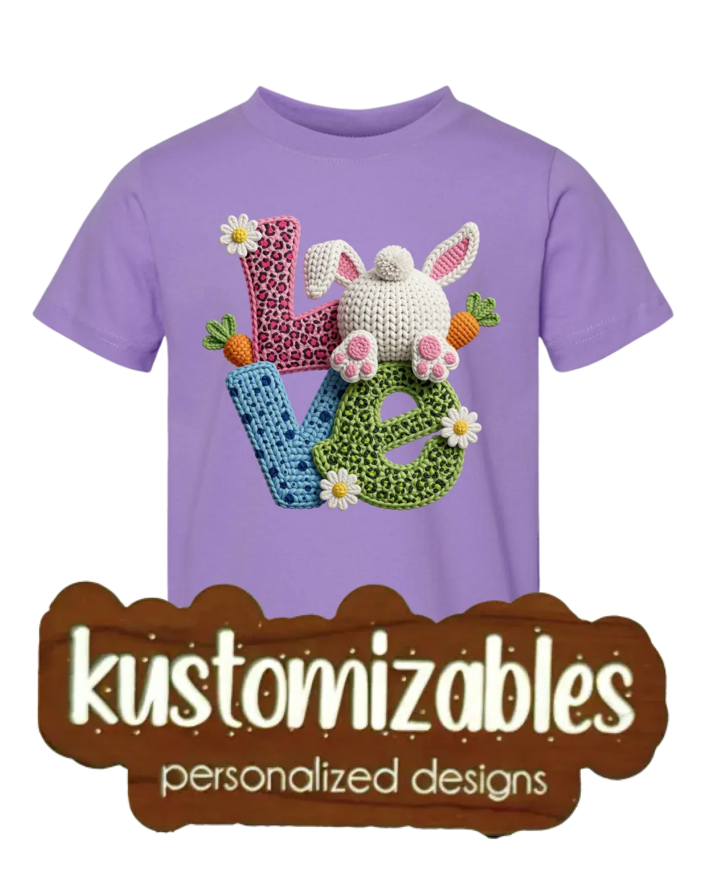 Easter Toddler Tee - DTF - kustomizables