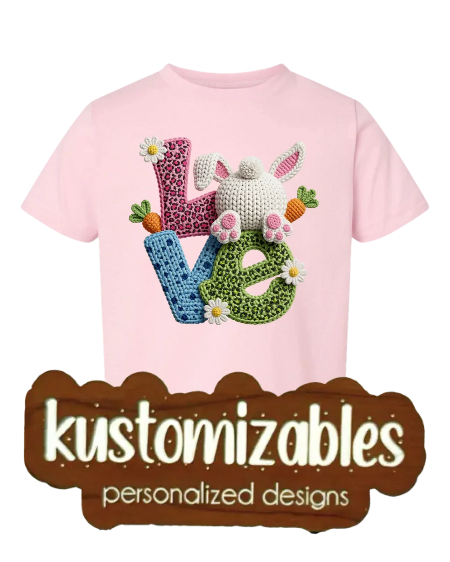 Easter Toddler Tee - DTF - kustomizables