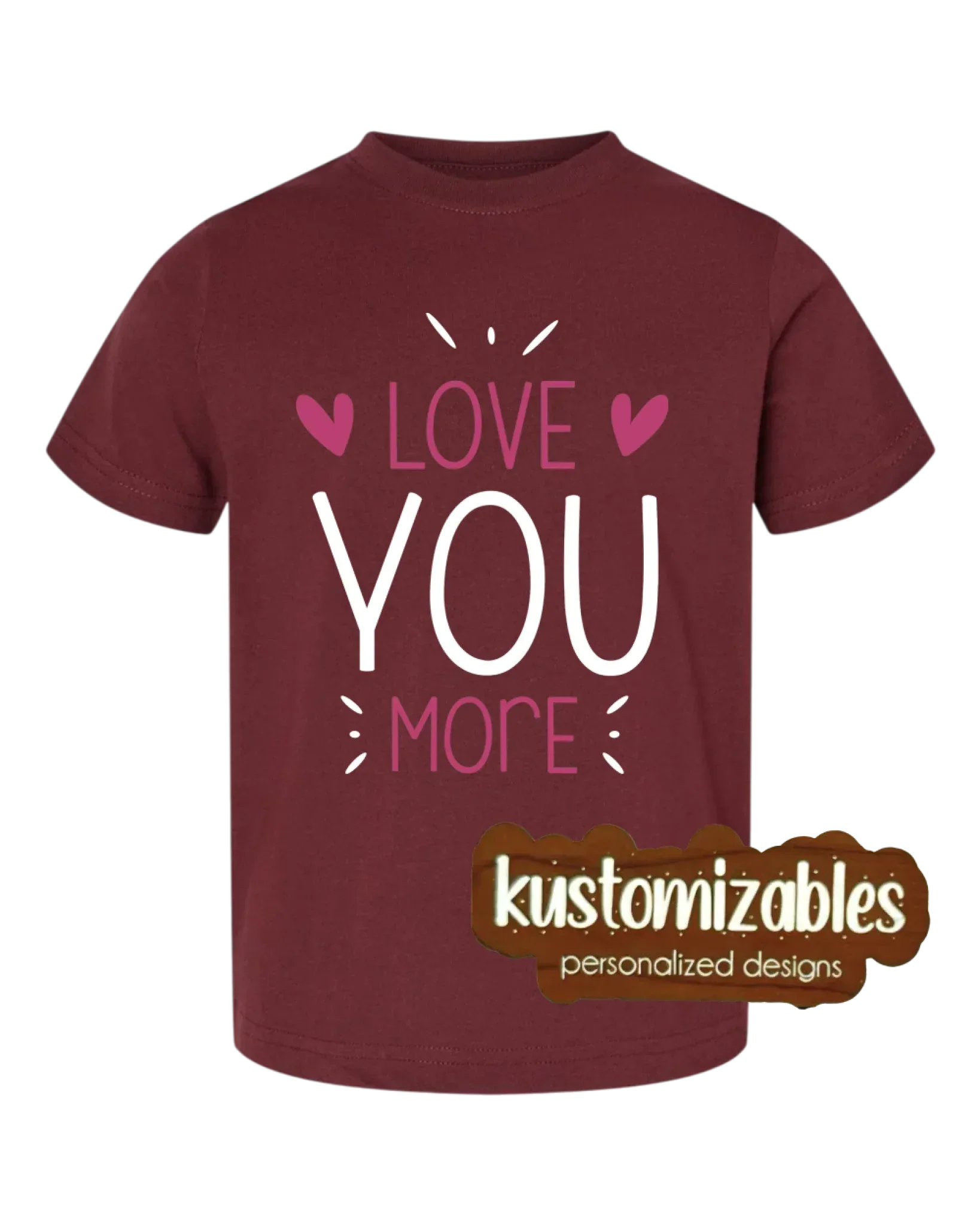 Valentine Toddler Tee - DTF - kustomizables