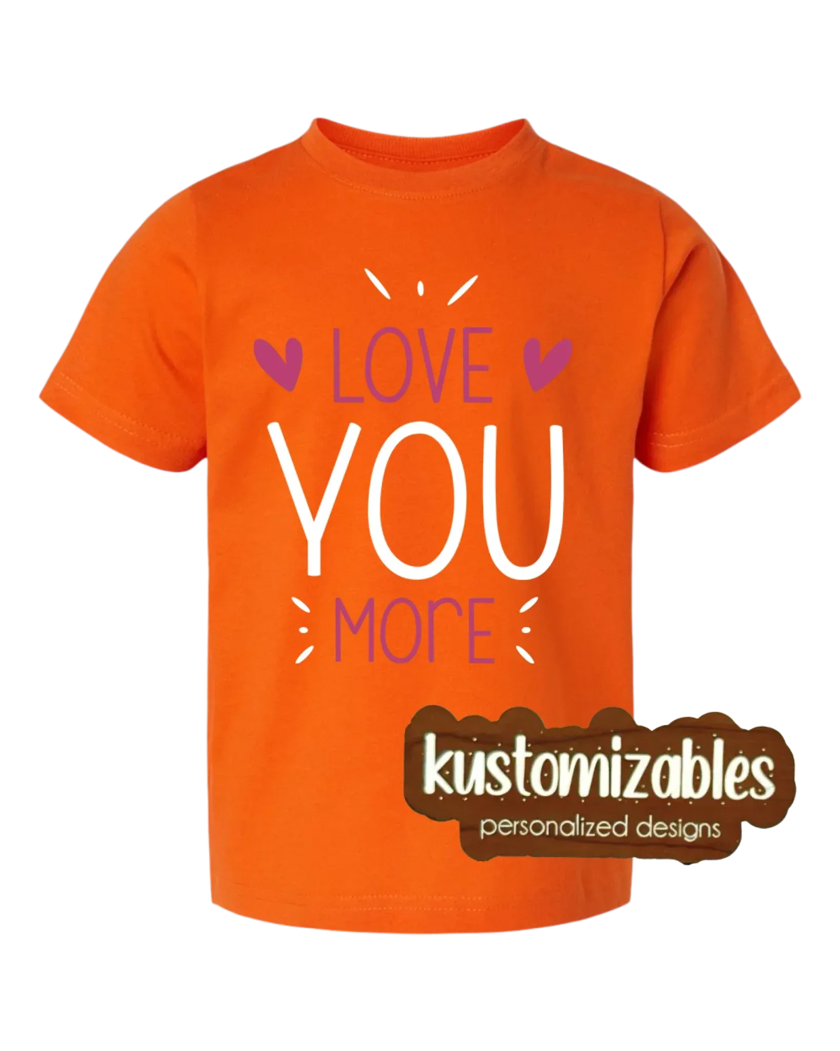 Valentine Toddler Tee - DTF - kustomizables