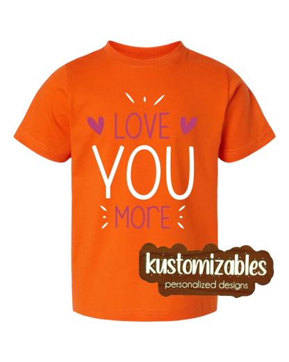 Valentine Toddler Tee - DTF - kustomizables