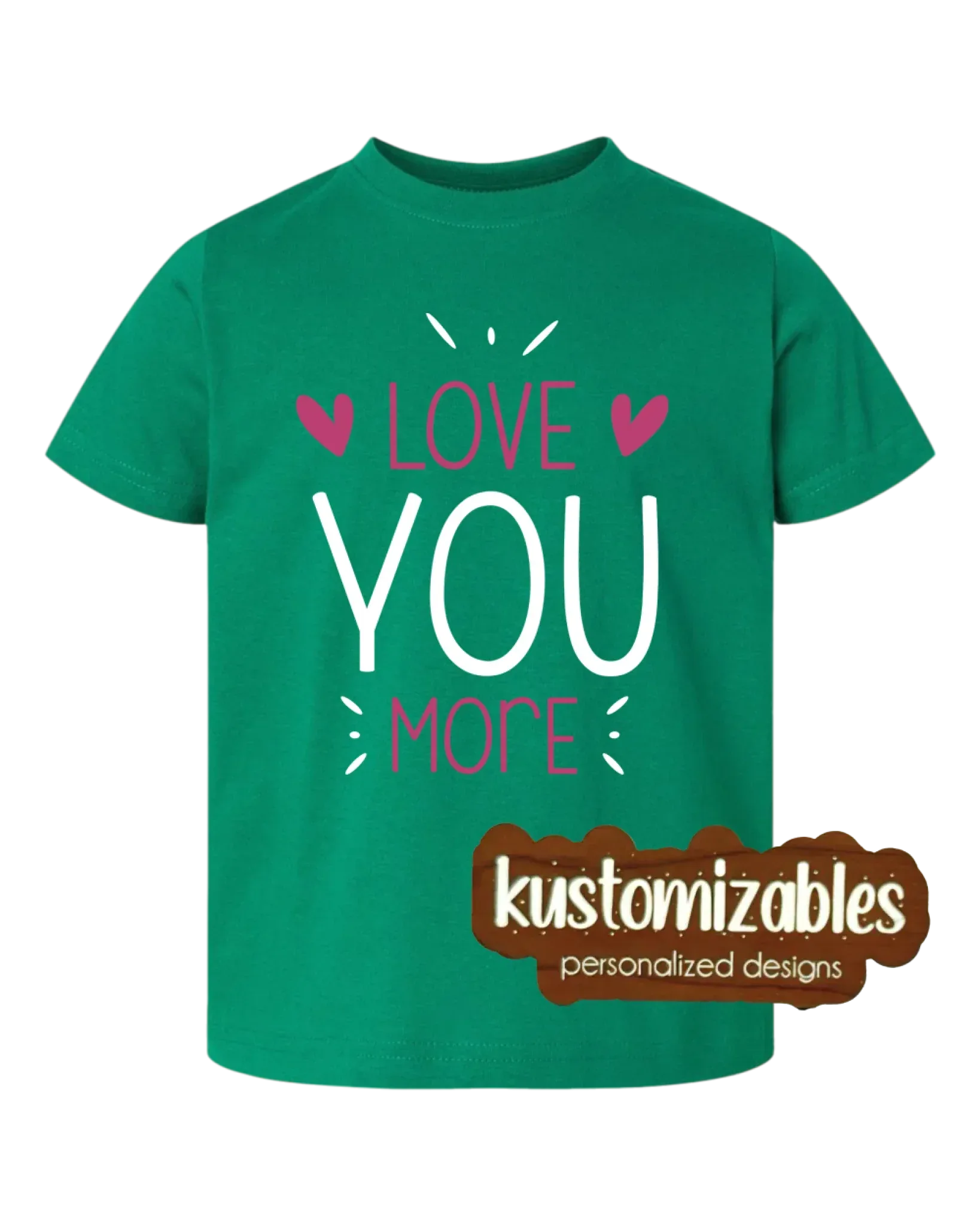 Valentine Toddler Tee - DTF - kustomizables