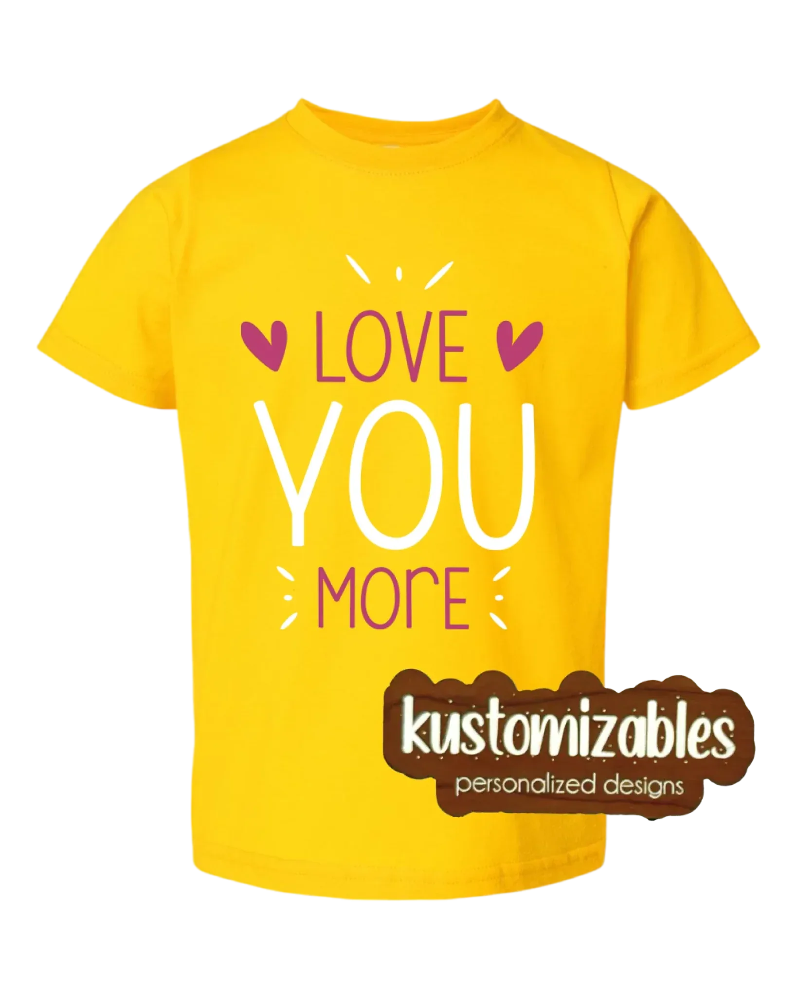 Valentine Toddler Tee - DTF - kustomizables