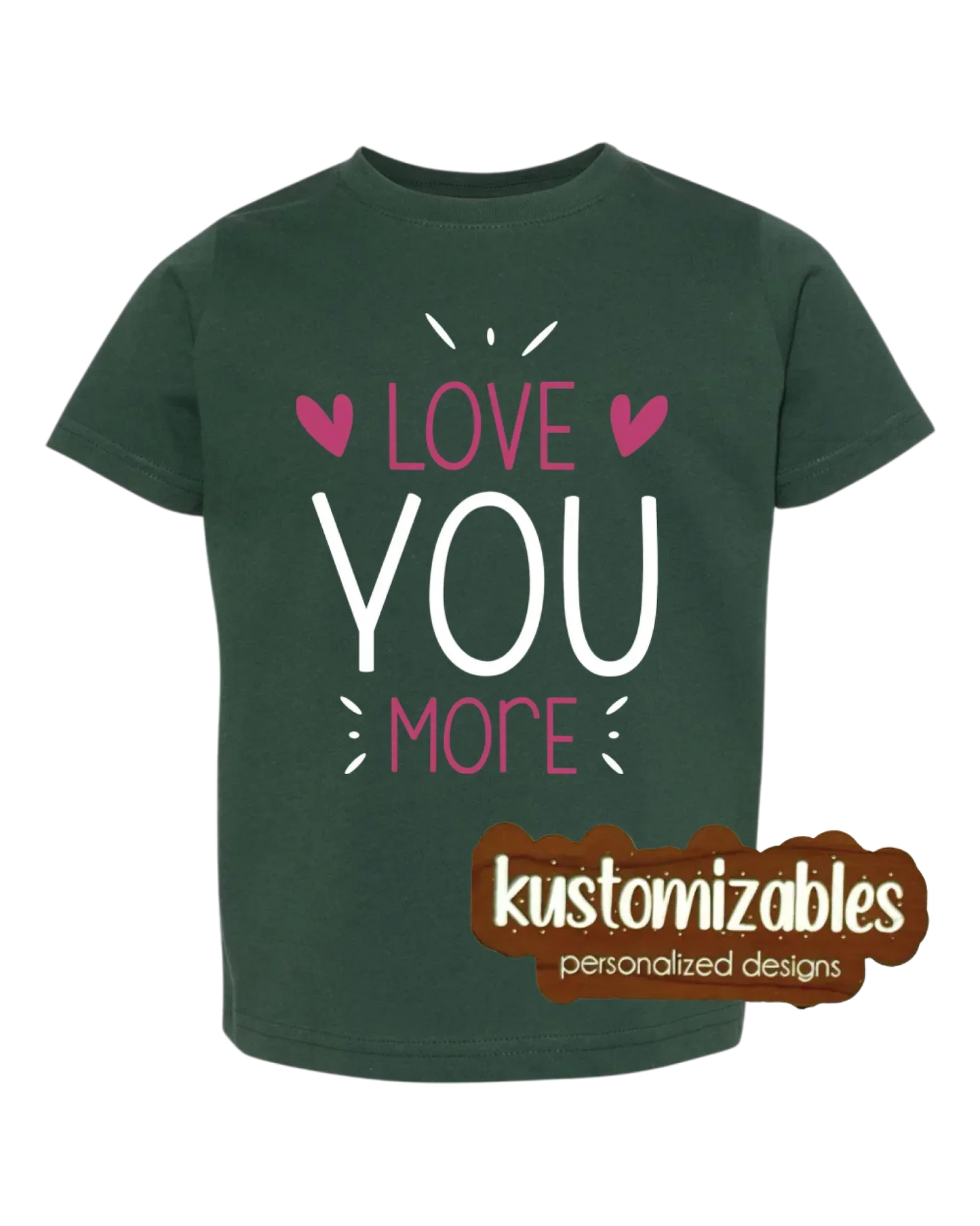 Valentine Toddler Tee - DTF - kustomizables