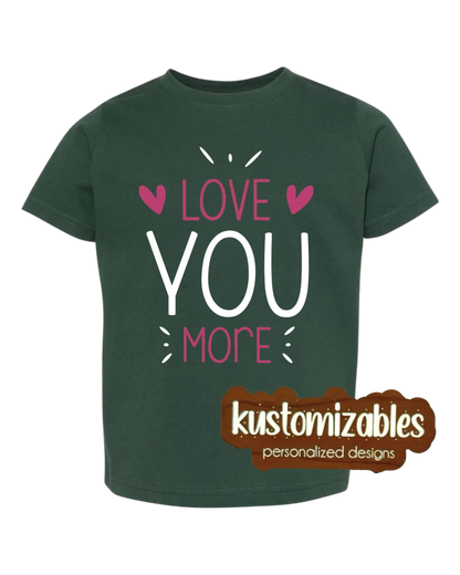 Valentine Toddler Tee - DTF - kustomizables