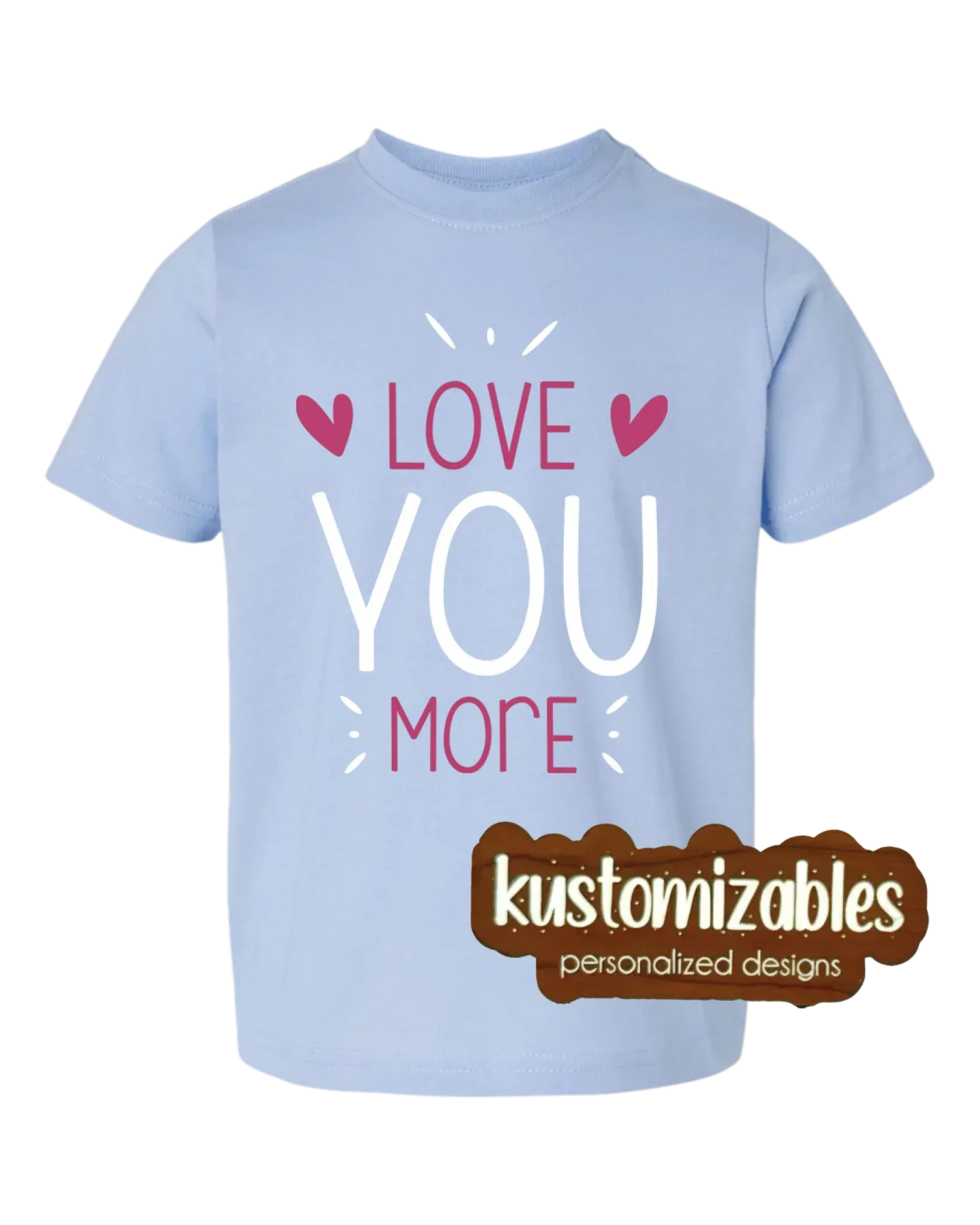 Valentine Toddler Tee - DTF - kustomizables