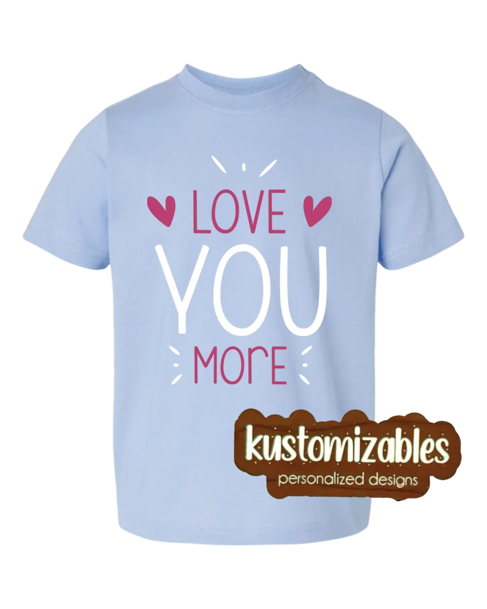 Valentine Toddler Tee - DTF - kustomizables