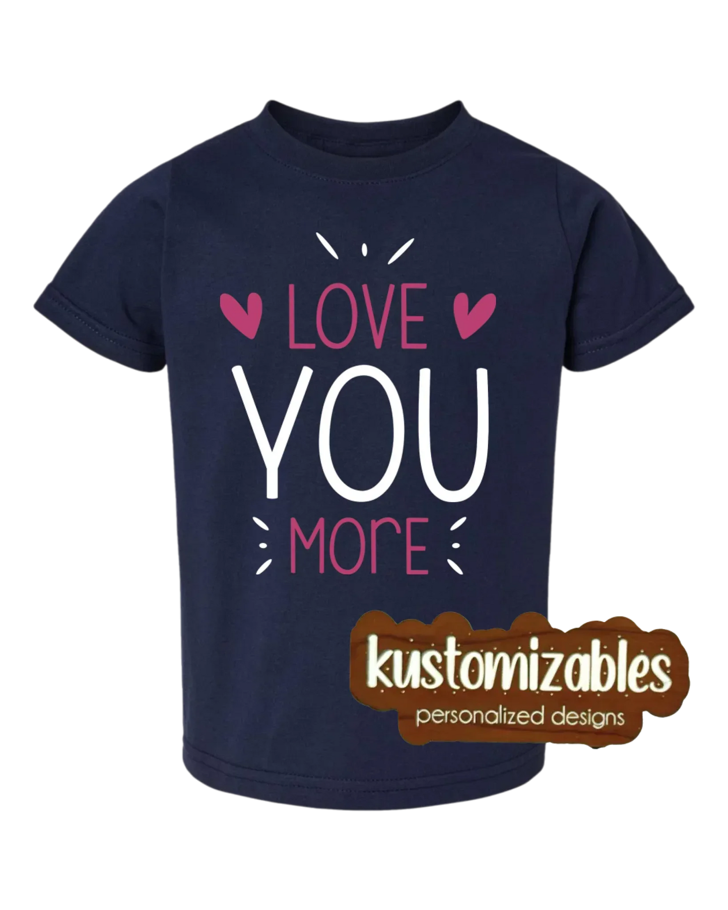 Valentine Toddler Tee - DTF - kustomizables