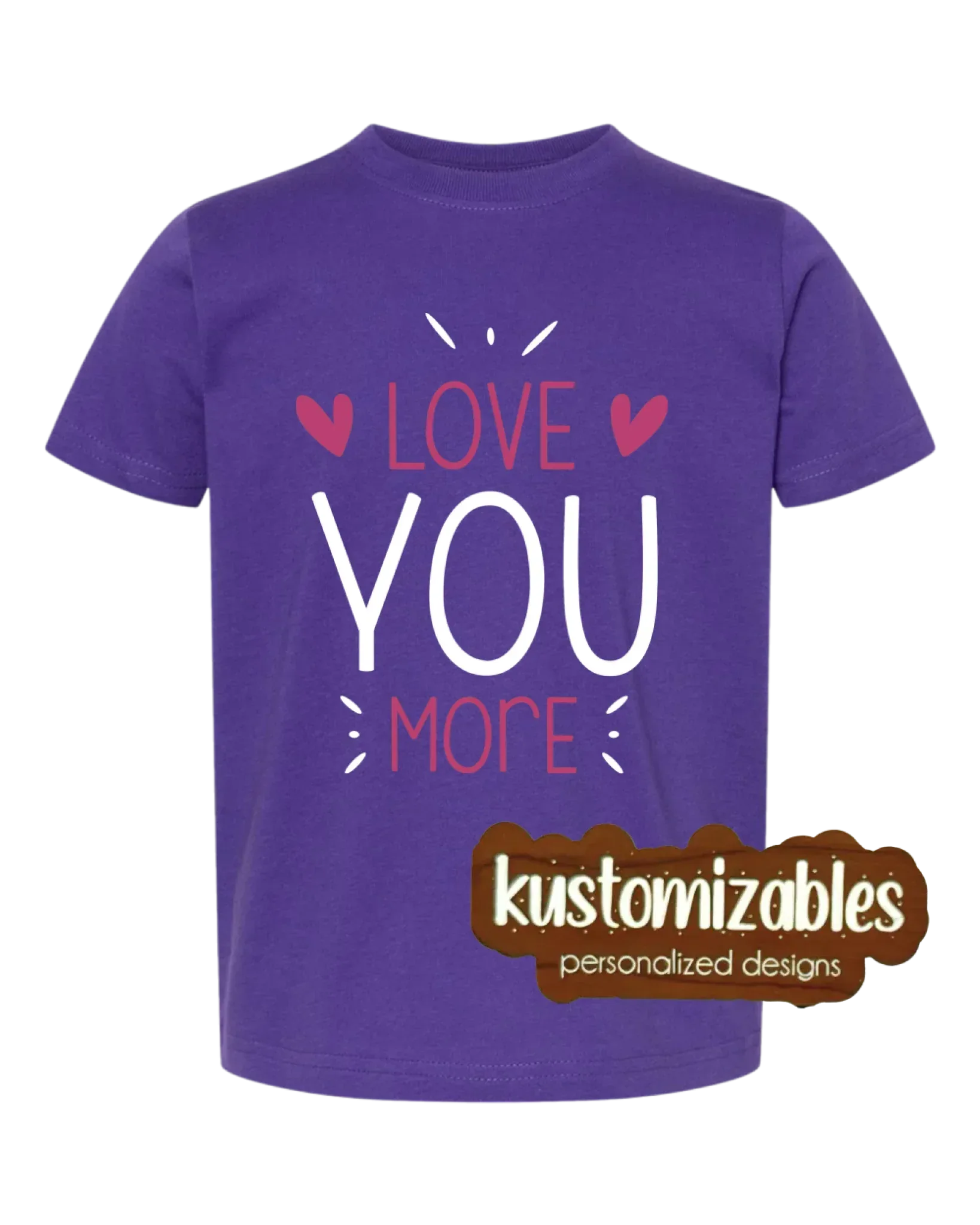 Valentine Toddler Tee - DTF - kustomizables