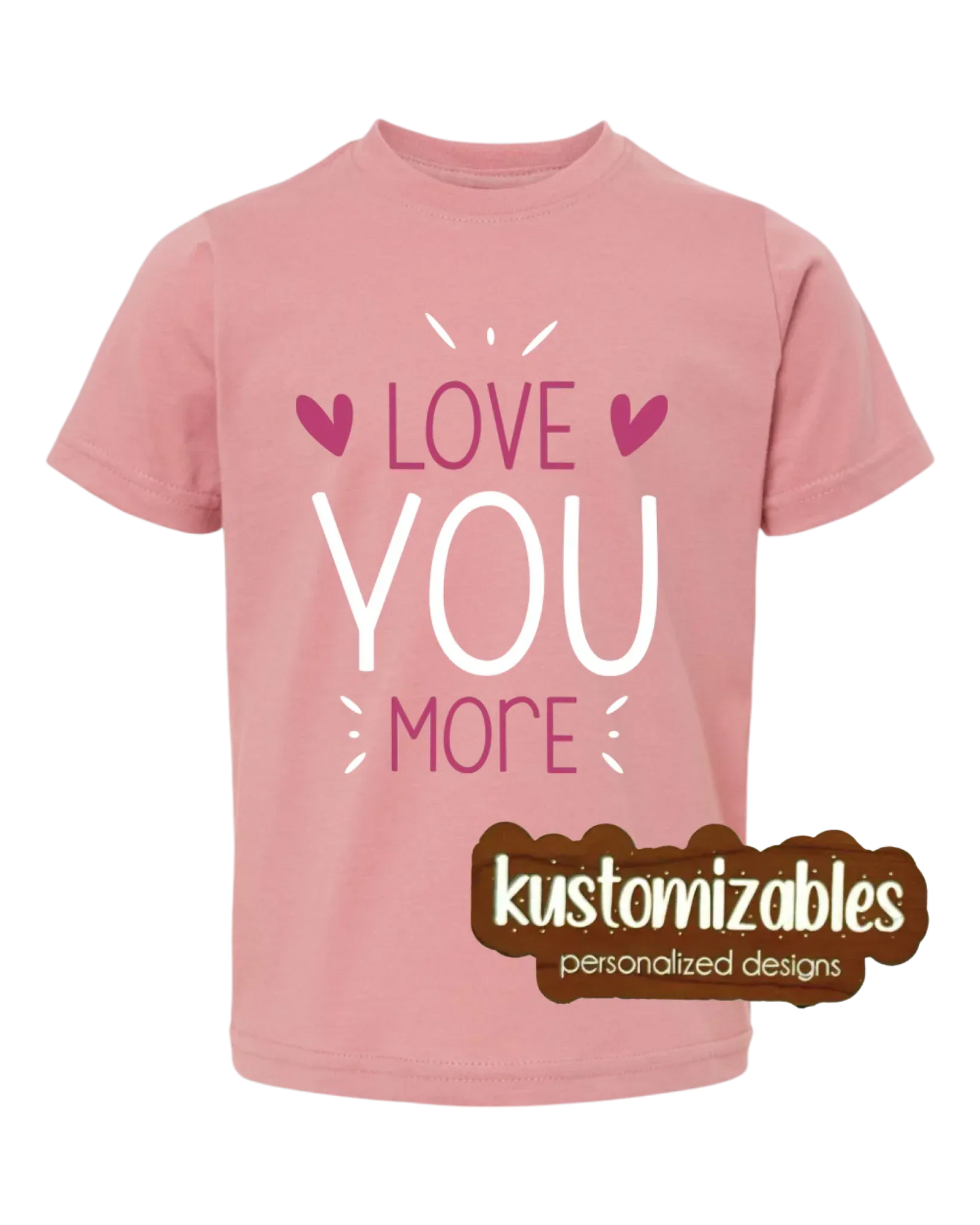 Valentine Toddler Tee - DTF - kustomizables
