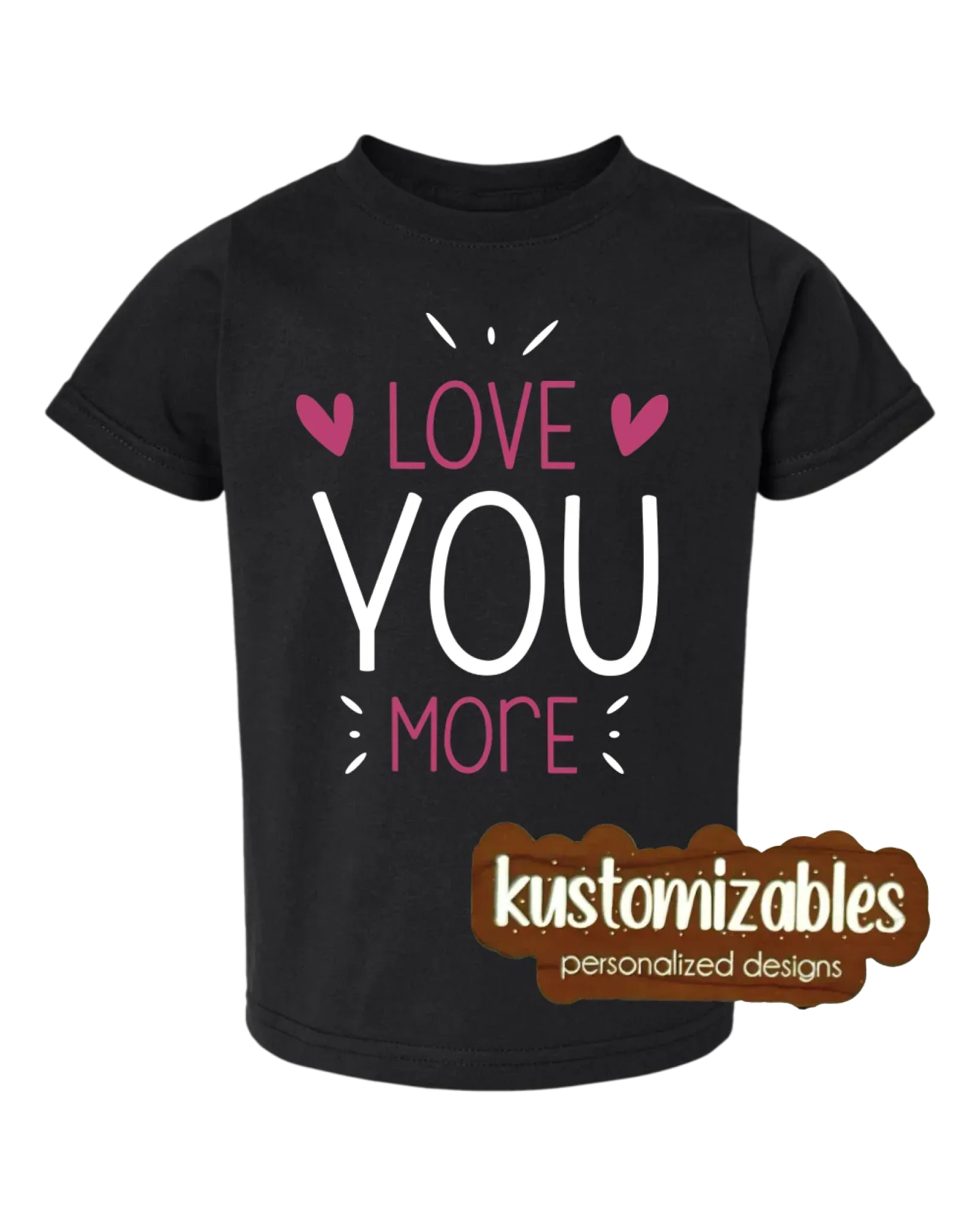 Valentine Toddler Tee - DTF - kustomizables
