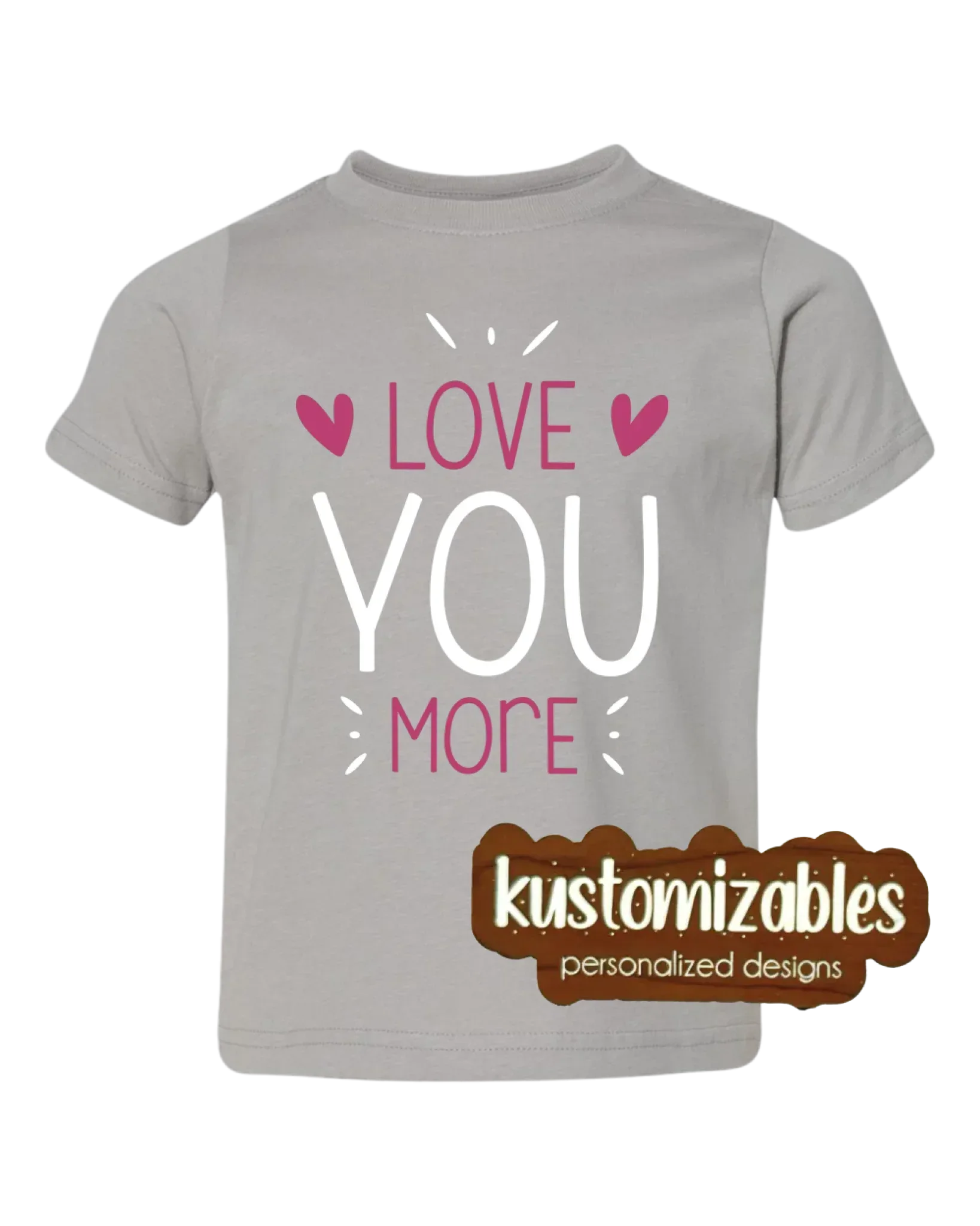 Valentine Toddler Tee - DTF - kustomizables