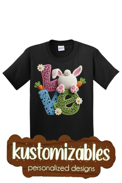 Easter Youth T-Shirt - DTF - kustomizables