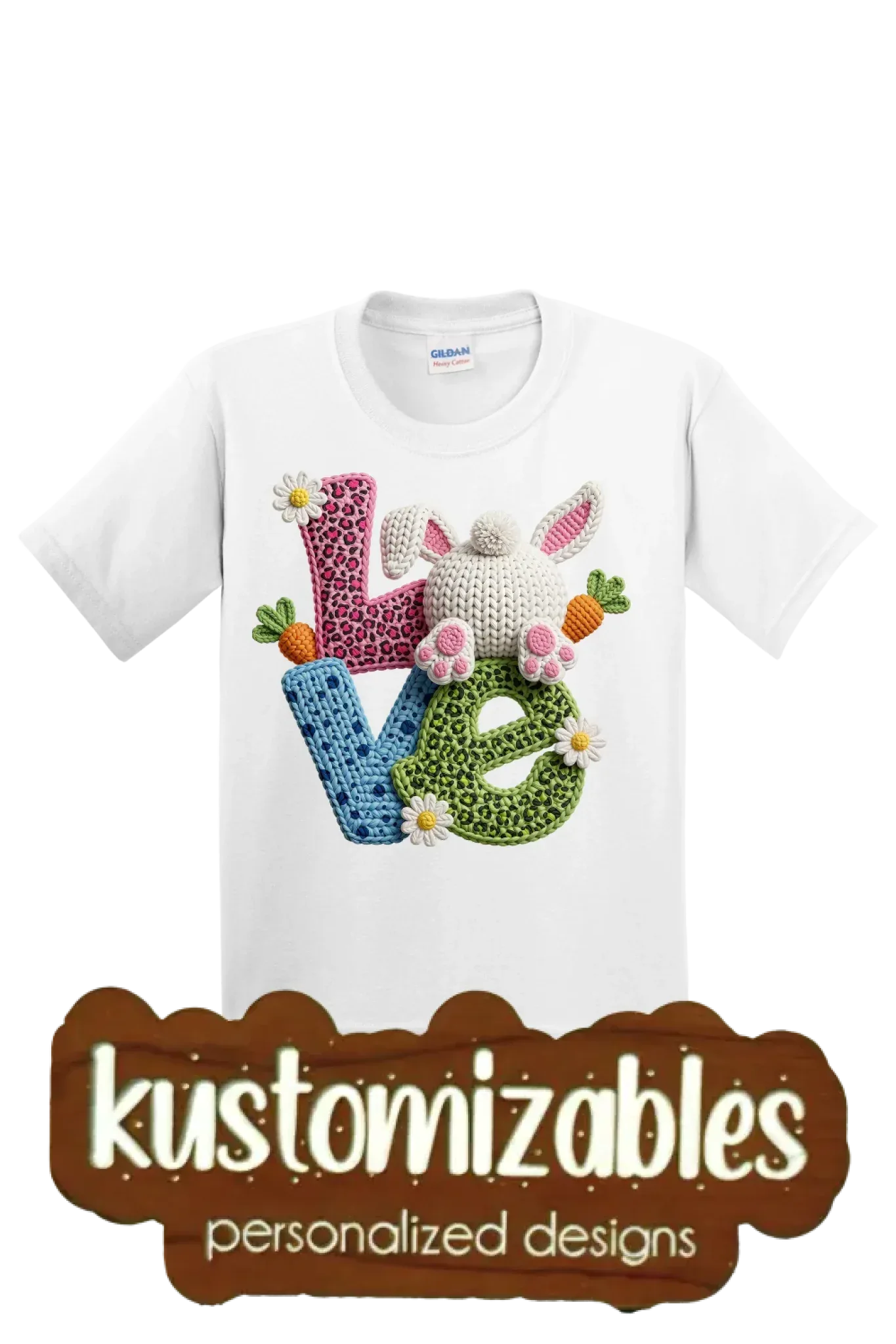 Easter Youth T-Shirt - DTF - kustomizables