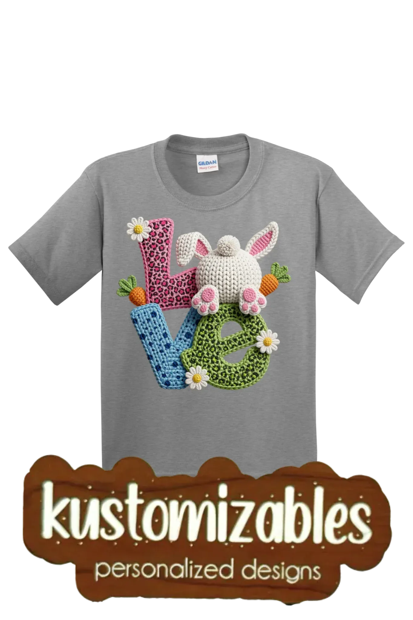Easter Youth T-Shirt - DTF - kustomizables