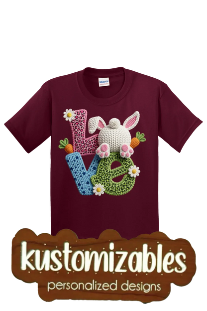 Easter Youth T-Shirt - DTF - kustomizables