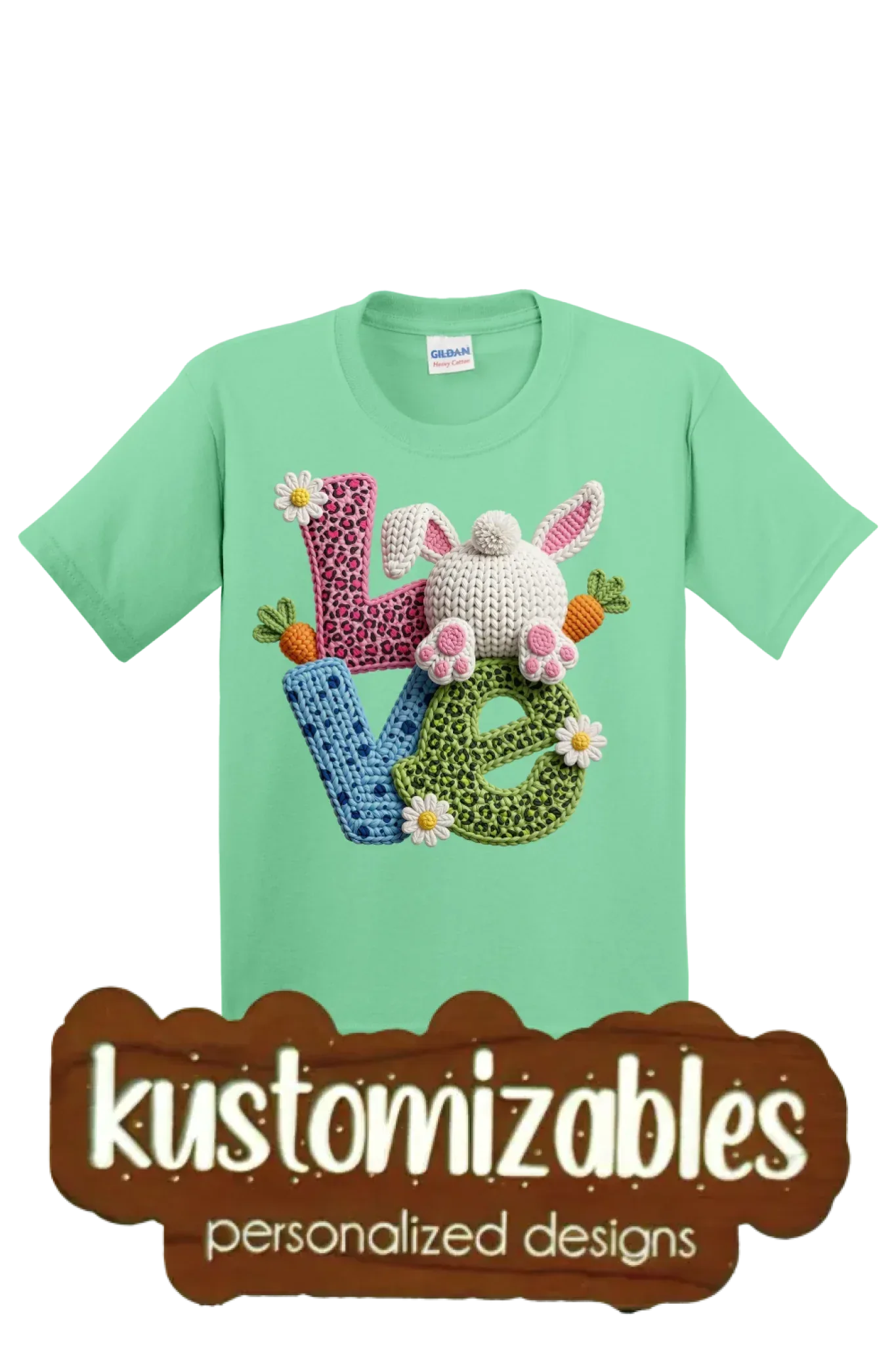 Easter Youth T-Shirt - DTF - kustomizables