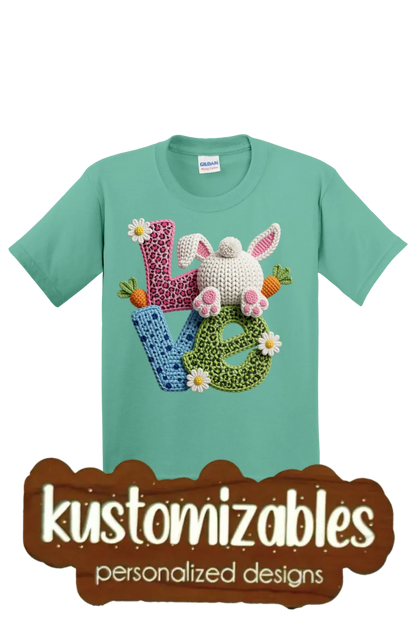 Easter Youth T-Shirt - DTF - kustomizables