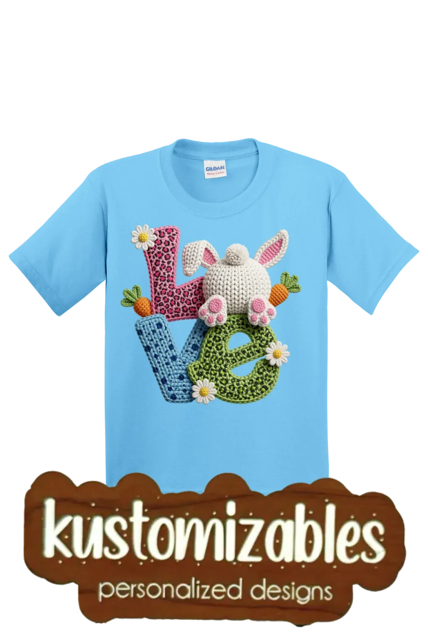 Easter Youth T-Shirt - DTF - kustomizables