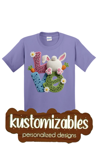 Easter Youth T-Shirt - DTF - kustomizables