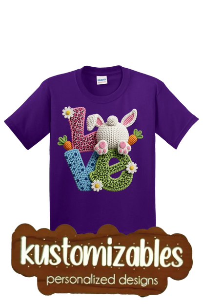 Easter Youth T-Shirt - DTF - kustomizables