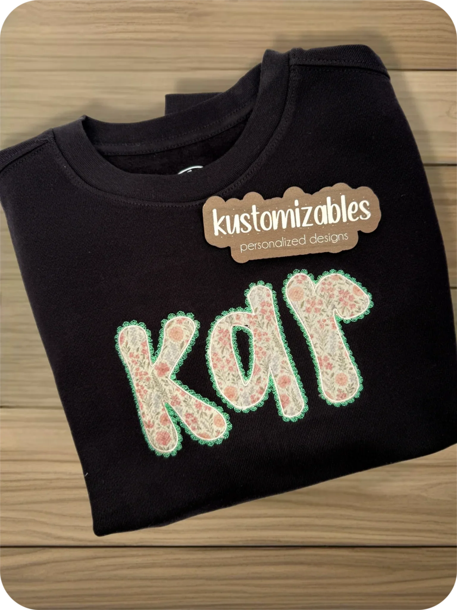 Edge Lace Names & Initials - Embroidery - kustomizables