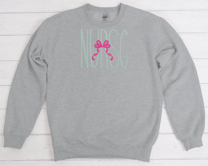 Nurse with Bow - Embroidery - kustomizables