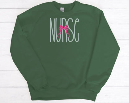 Nurse with Bow - Embroidery - kustomizables