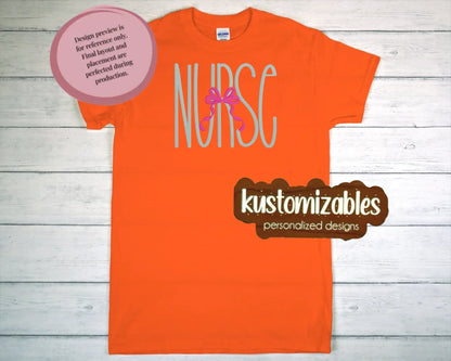 Nurse with Bow - Embroidery - kustomizables