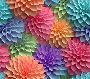 3D Flower Tumblers - Add Your Name