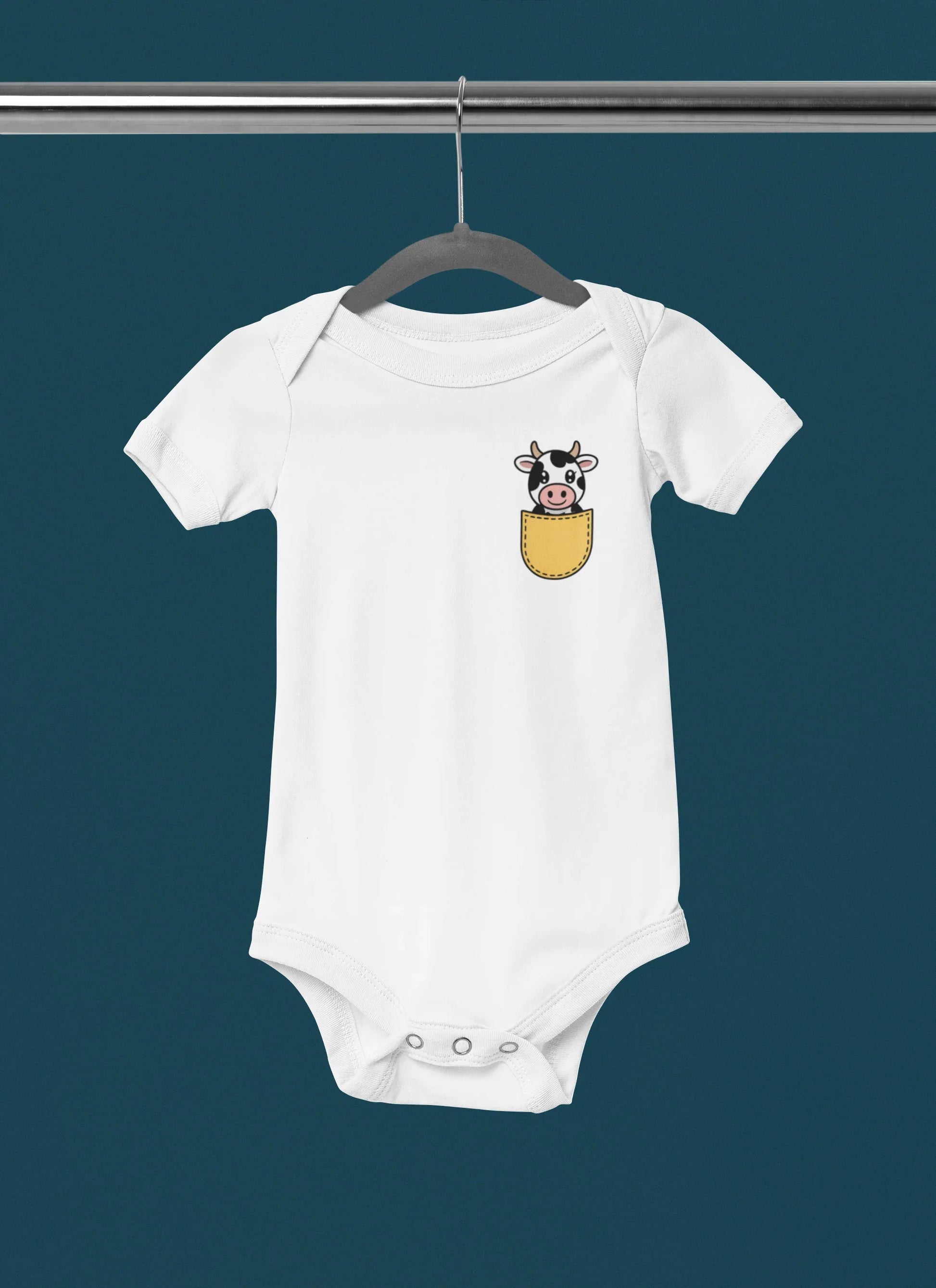 Pocketful of Farm Friends Baby Onesies - kustomizables