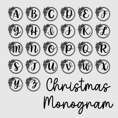 Monogram Laser Engraved Glassware