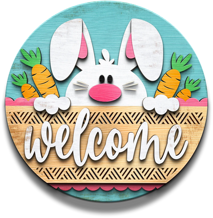 Easter Welcome Sign - kustomizables