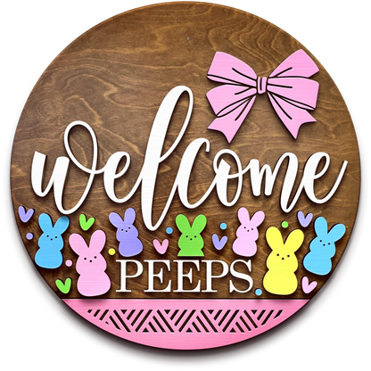 Easter Welcome Sign - kustomizables